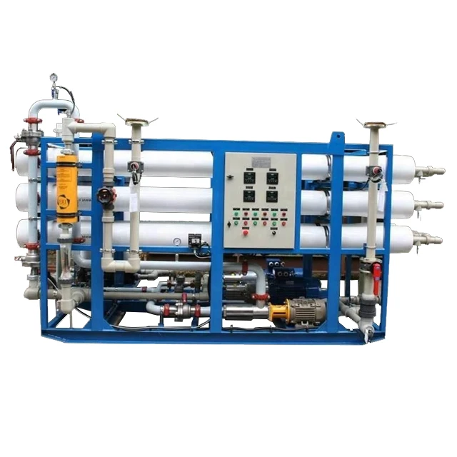 Commercial Containerized Solar Marine Reverse Osmosis RO Seawater Desalination Plant for Boat