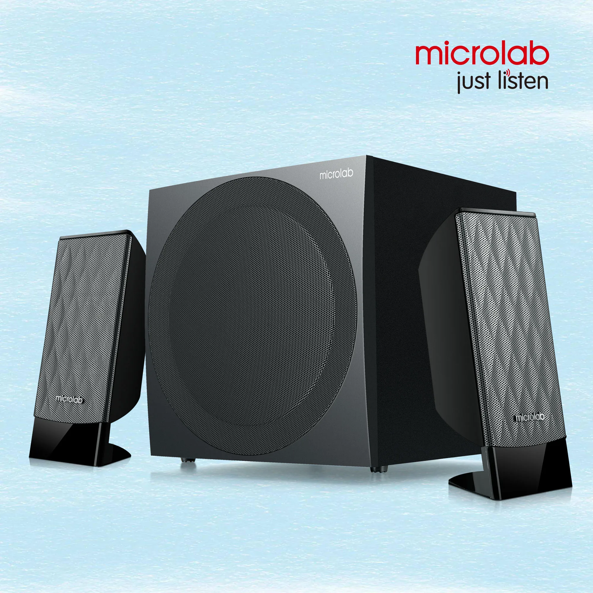 Microlab Professional Powered Speaker - 2.1 Subwoofer System