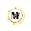 Gold base with white background M