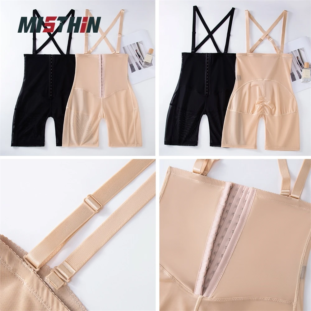 Seamless Women Shoulder Strap Shaping Underwear Body Butt Lifter Corset Panties Tummy Control Shaper Waist Trainer Shapewear manufacture