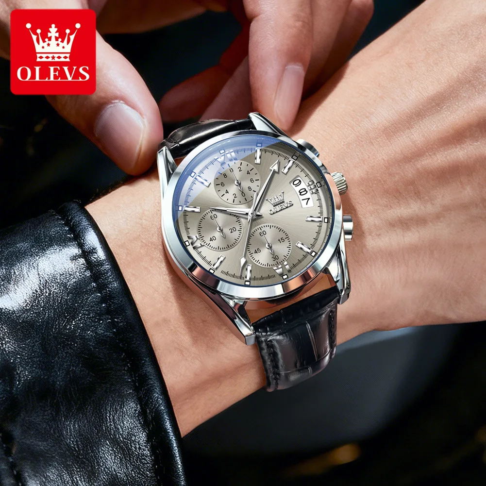 Luxury OLEVS Waterproof Chronograph Men's Watch