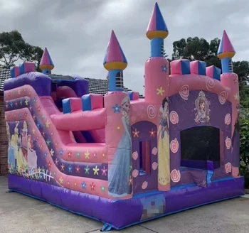 Hot selling Waterslide PVC inflatable jumping  castle for party and kids  commercial inflatable jumping castle house