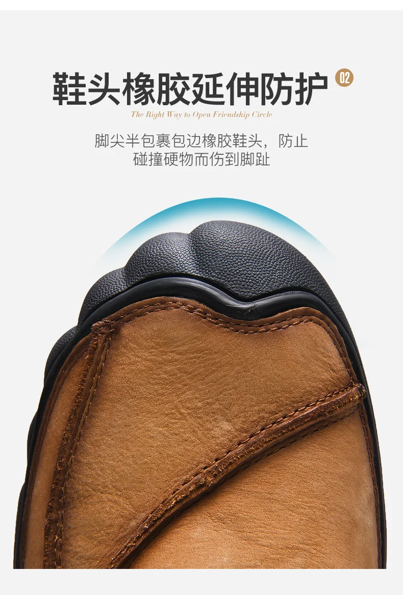 Brown Black Grey Color Outdoor Head Layer Cowhide High Top Genuine ...