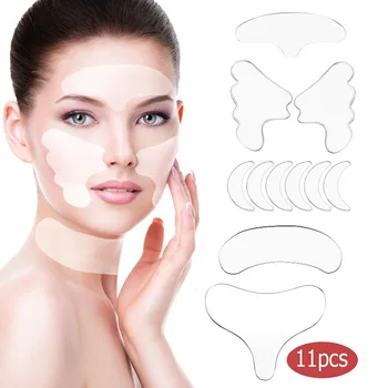 Wrinkle Removal Reusable Silicone Sticker Anti Wrinkle Aging Skin ...