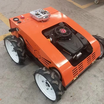 A small lawn mower with hybrid power and a range of 7-8 hours small lawn mower