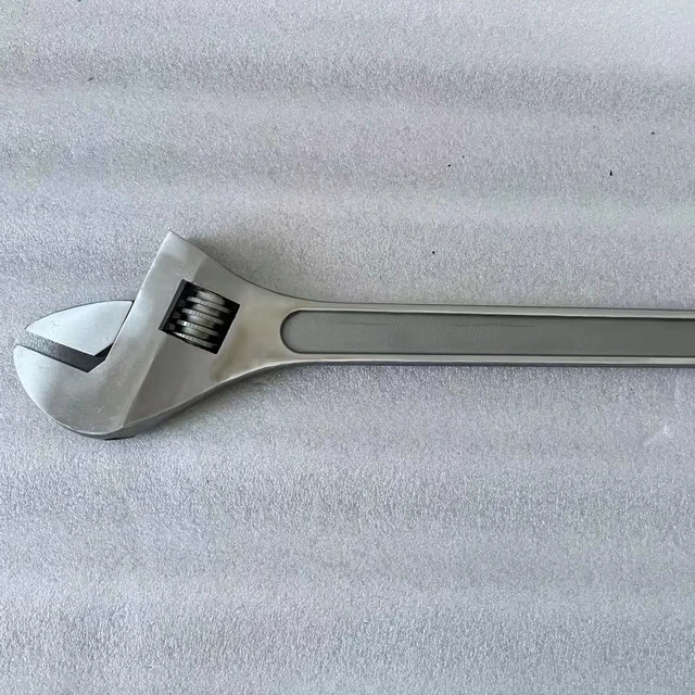 Stainless Steel  Tools Adjustable Wrench 15"  High Hardness Suitable for Various Fields