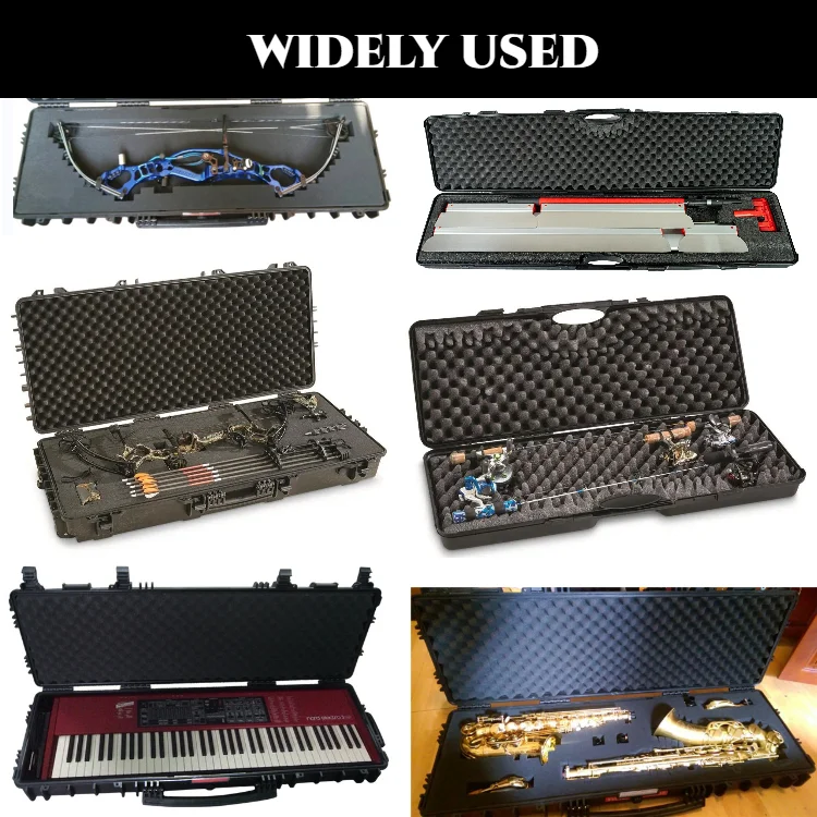 512920 Professional Hard Plastic Case with Foam Travel IP67 Waterproof Protective Case