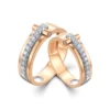 18K Rose White Gold