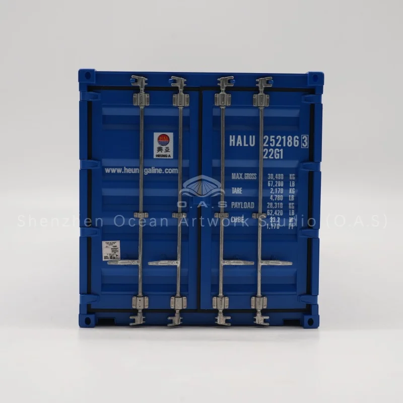 High-quality container model featuring ONE LINE branding, ideal for NVOCC enterprises and logistics gifts. Exquisite workmanship with realistic details, customizable with logo, color and pattern to match corporate identity. Perfect as business gifts, exhibition displays, client souvenirs and promotional items. Professional customization service, supports small and bulk orders. Durable, stylish and practical, enhancing brand image for shipping, NVOCC and logistics companies.Amber@vesselmodel.com Tel: +86 18038048785