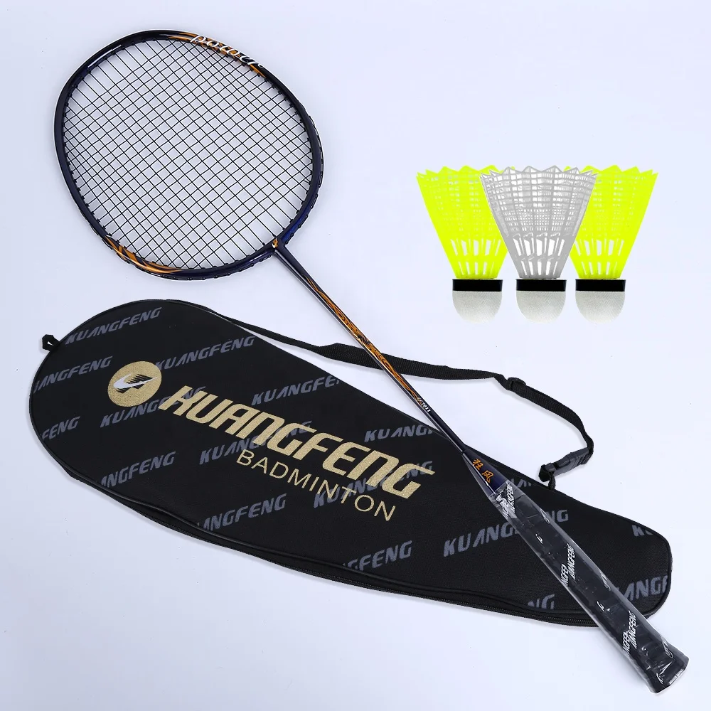 Wholesale High Quality Kuangfeng Aluminium Alloy Outdoor Badminton Racket Set for Adult with T-Joint From m.alibaba