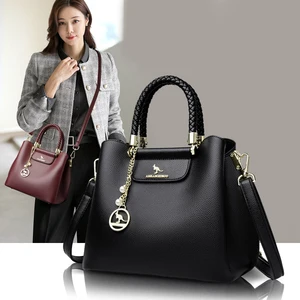 New Simplicity High Capacity Fashion Trend Messenger Luxury Women's Handbags Womens Elegant and Simple Shoulder Bags