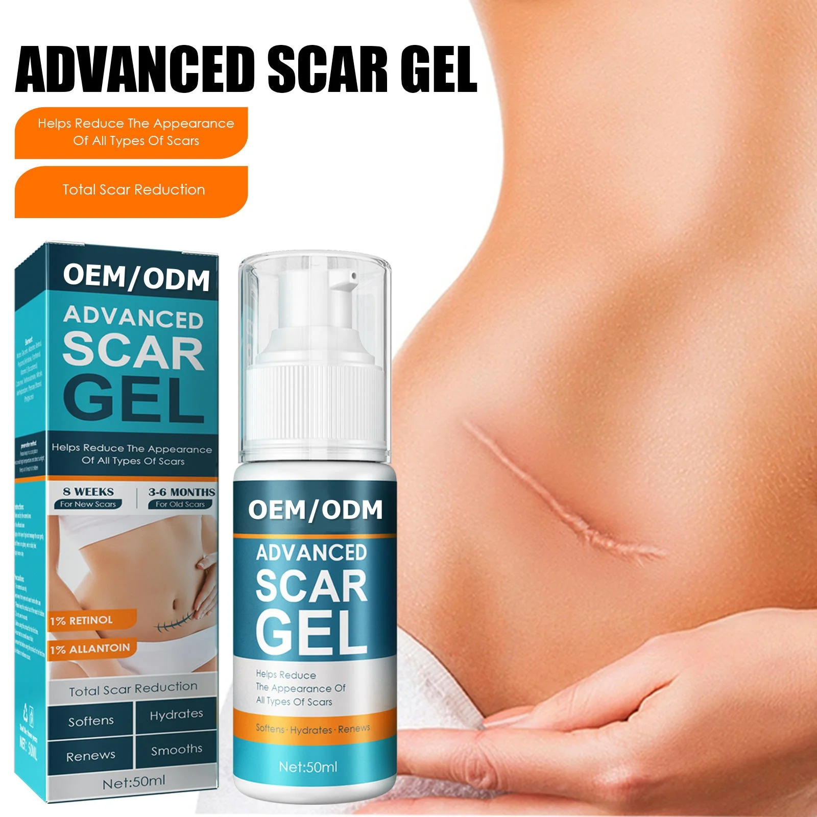 Wholesale Scar Gels for Beauty & Personal Care Lightening Acne Marks Removing Surgical Scars Repairing Scars
