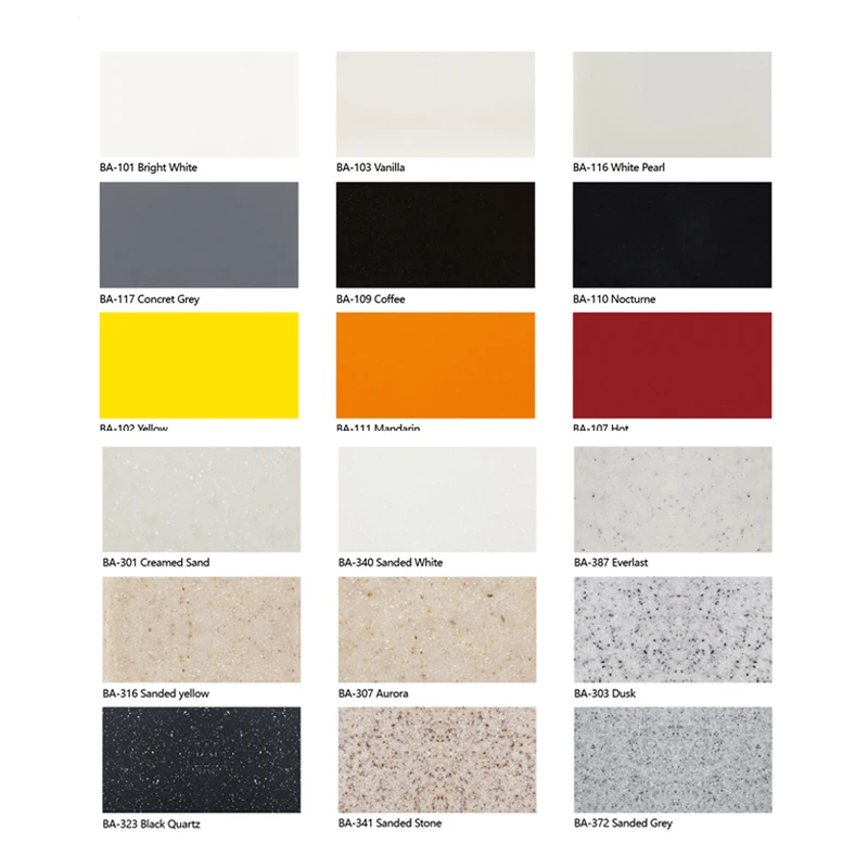 Acrylic Solid Surface Shower Wall Panel Modern Kitchen Bathroom   Stone Panels