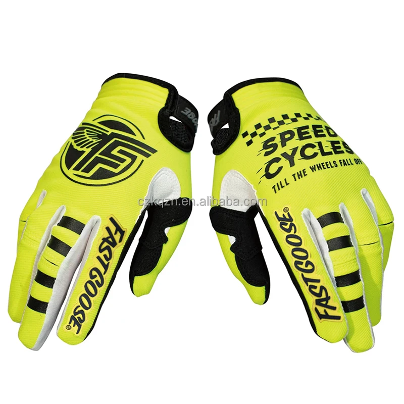 Mx Motocross Gloves Custom Man Atv Mtb Bmx Dirt Bike Motorcycle Racing