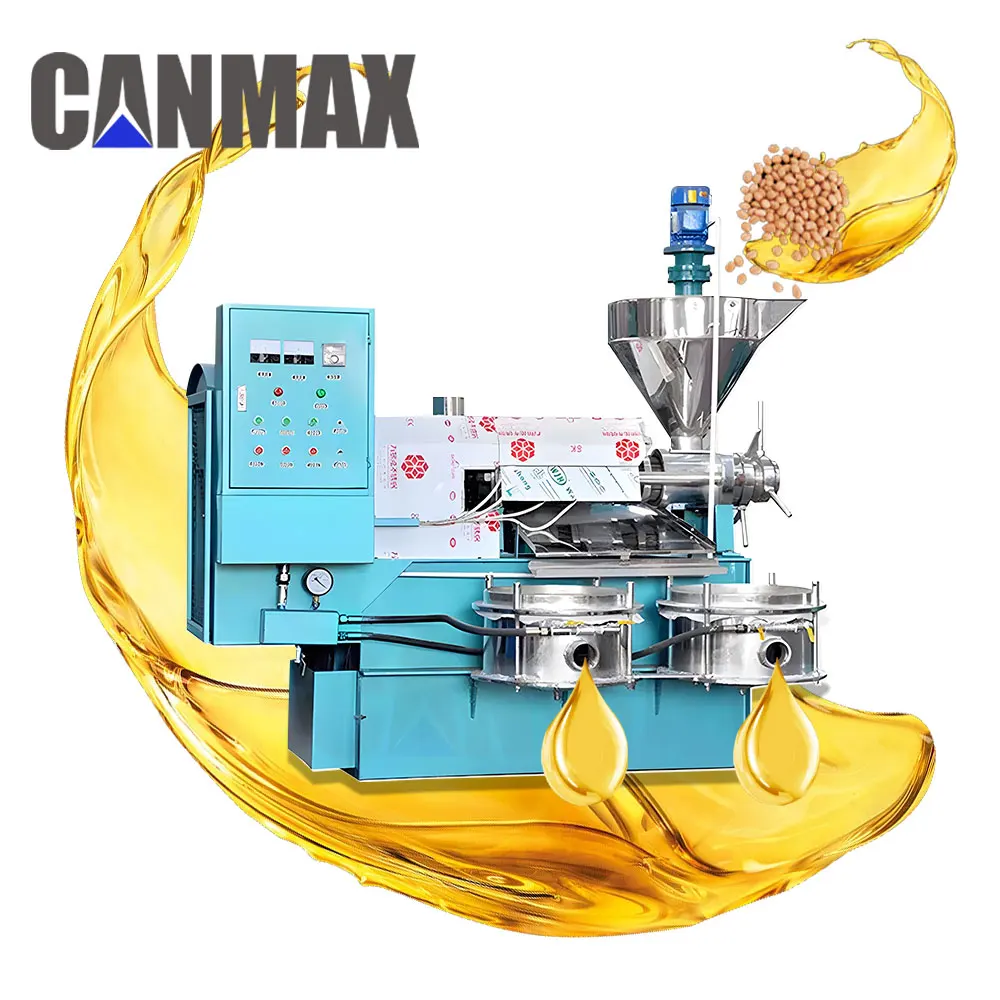 Automatic Argan Groundnut Combined Mustard Date Chia Seed Screw Hot Oil Extract Mill Press Machine