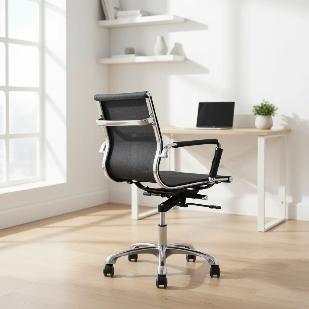 Modern Design Ergonomic Leather Executive Swivel Office Chair with Adjustable Height 5