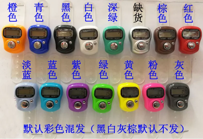 Finger  counter Mini 5 Digit LCD Electronic Digital Golf Hand Held Ring Tally Counter