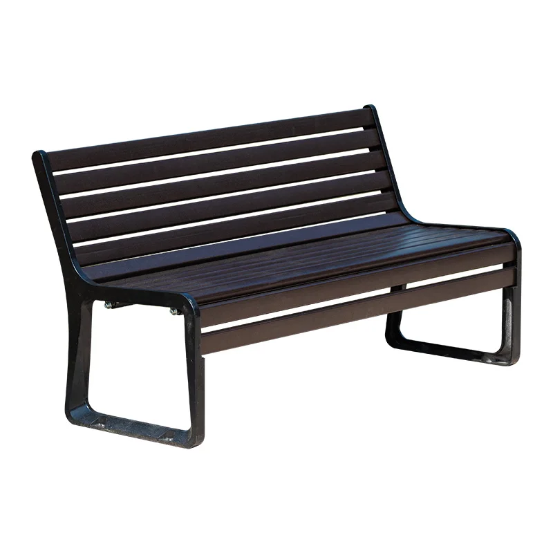 Factory Price Garden Furniture Outdoor Benches Street aluminium alloy Seating Long Bench