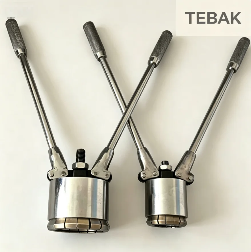 Manual Oil Barrel Sealing Crimper Clamper | Paint Drum Basket Sealer Capping Tool