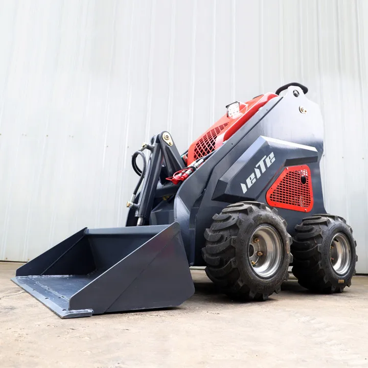 2025 LEITE New Style Price Front End Loader with Excavator Mini Skid Steer Loader Retroexcavator Back Hoe 4x4 Customized