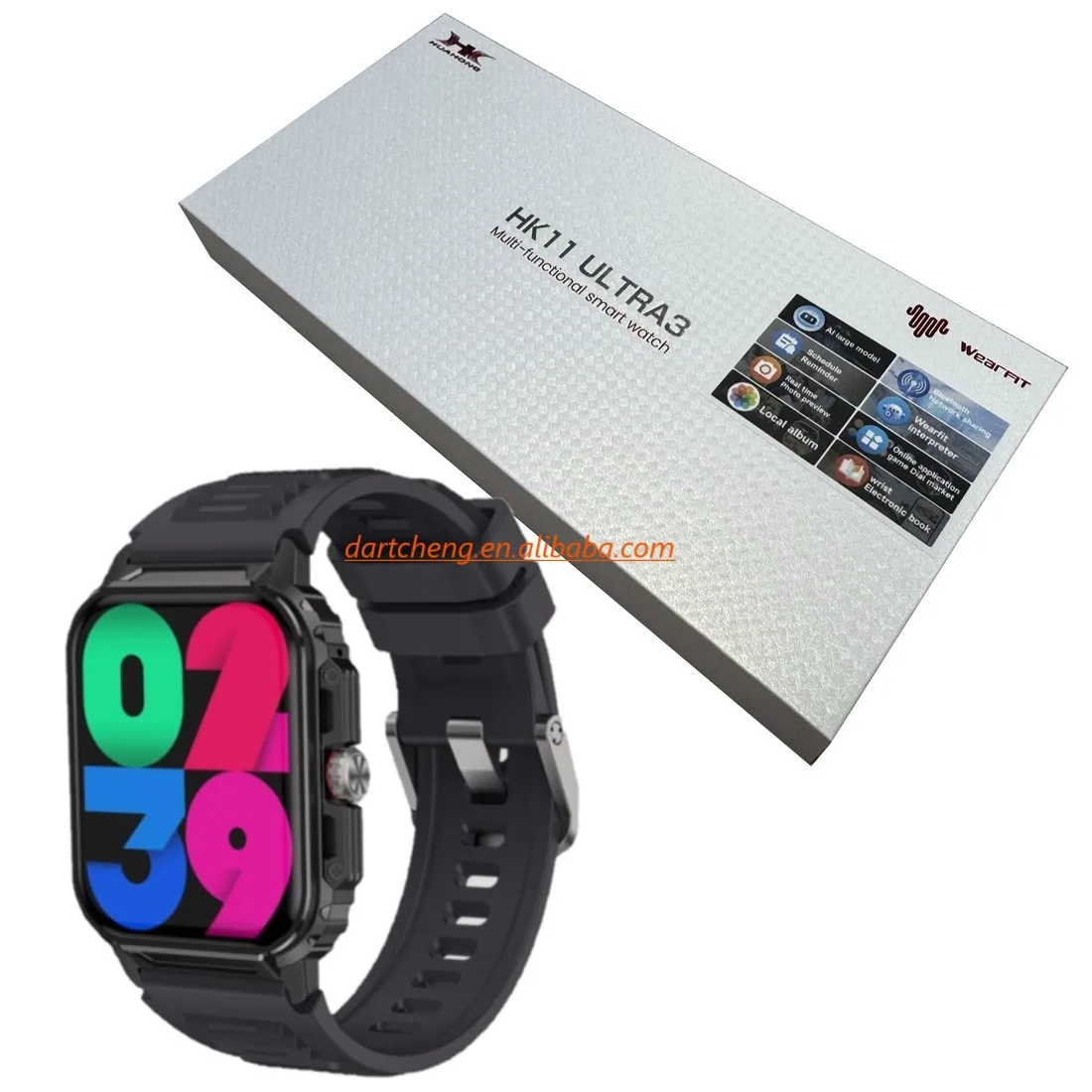2025 Hk11 Ultra Pantalla Amoled Smartwatch Gen Dual Straps Upgrade Hk10  Ultra Max Hk 11 Pro Ultra3 Smart Watch