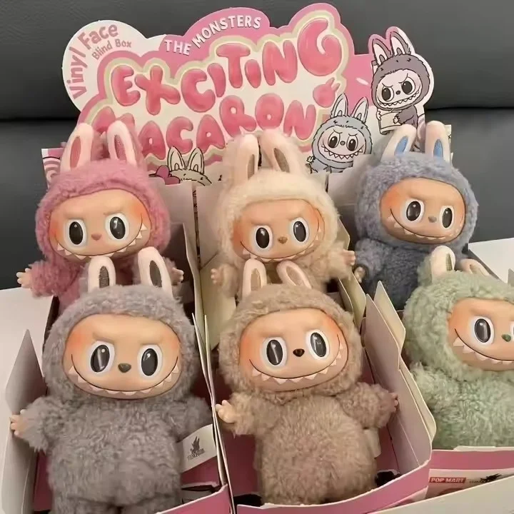 POP MART Labubu Blind Box Mystery - 6 Lovely Plush Toys