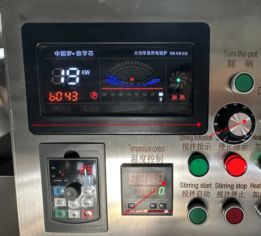 Gas Heating Steam Double Jacket Cooking Kettle Steam Jacketed Kettle Mezzanine Steam Pot