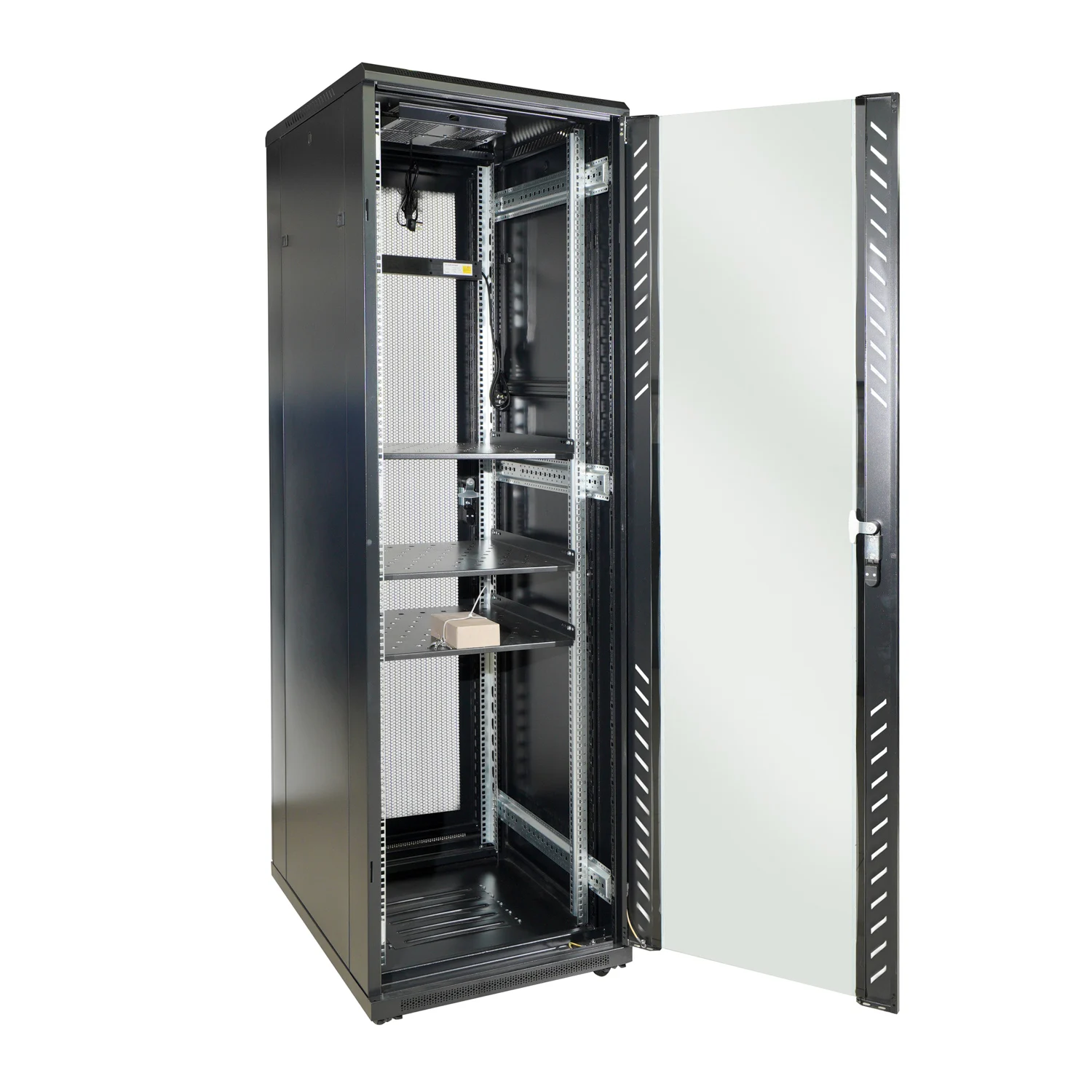 Custom 42U Metal Steel Server Rack 19-Inch Floor Standing Data Center Internet Telecom 22U 32U 18U Network Cabinet