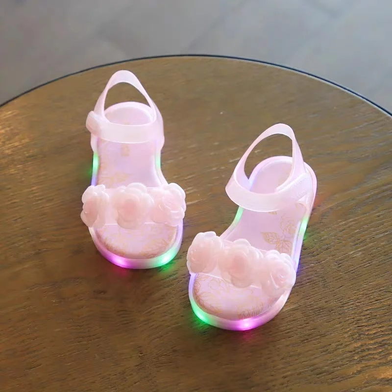 Оптовая продажа, Новое поступление, детские модные сандалии для девочек, детская летняя обувь с удобной ножкой