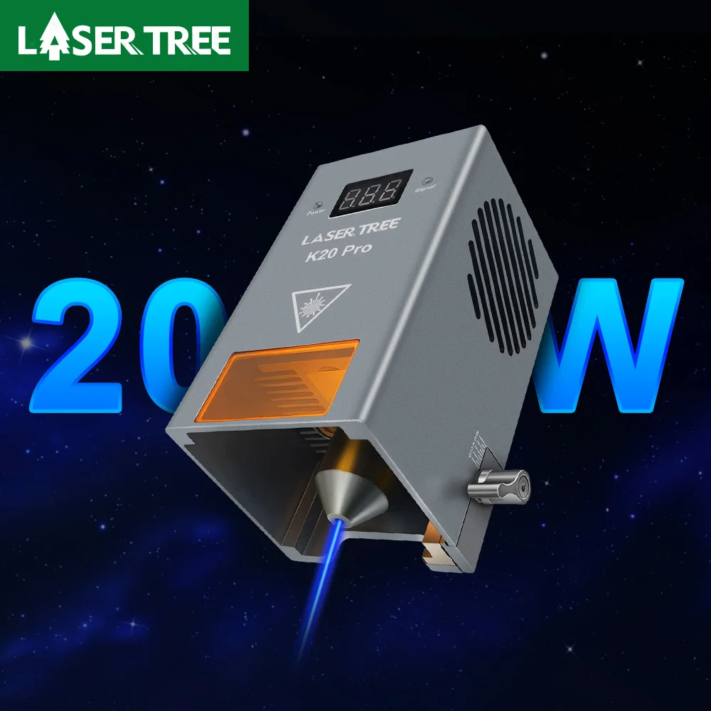 LASER TREE K30 Découpe Bois LASER TREE K30 30W (puissance Optique) - Pour Découpe Bois, DIY, Gravure | Neuf Sous Emballage Module Laser