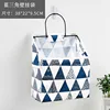 Bolsa triangular azul para colgar en la pared (con ganchos)