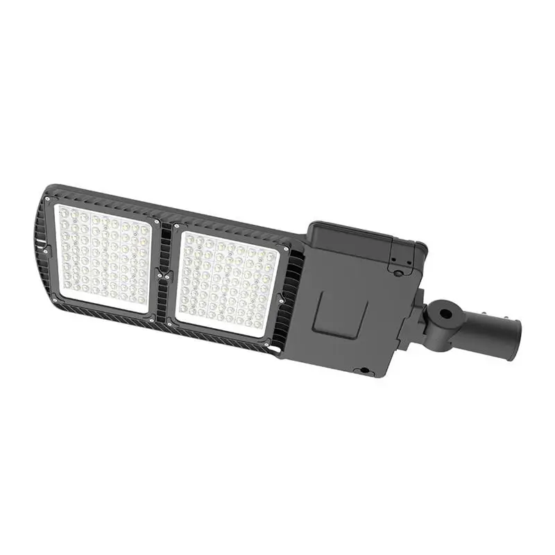 150W Intelligens LED Strata Lumen Foris Alluminio Lampas pro Publica Strata Illuminatione AC Potestatis Munus IP66 Nota