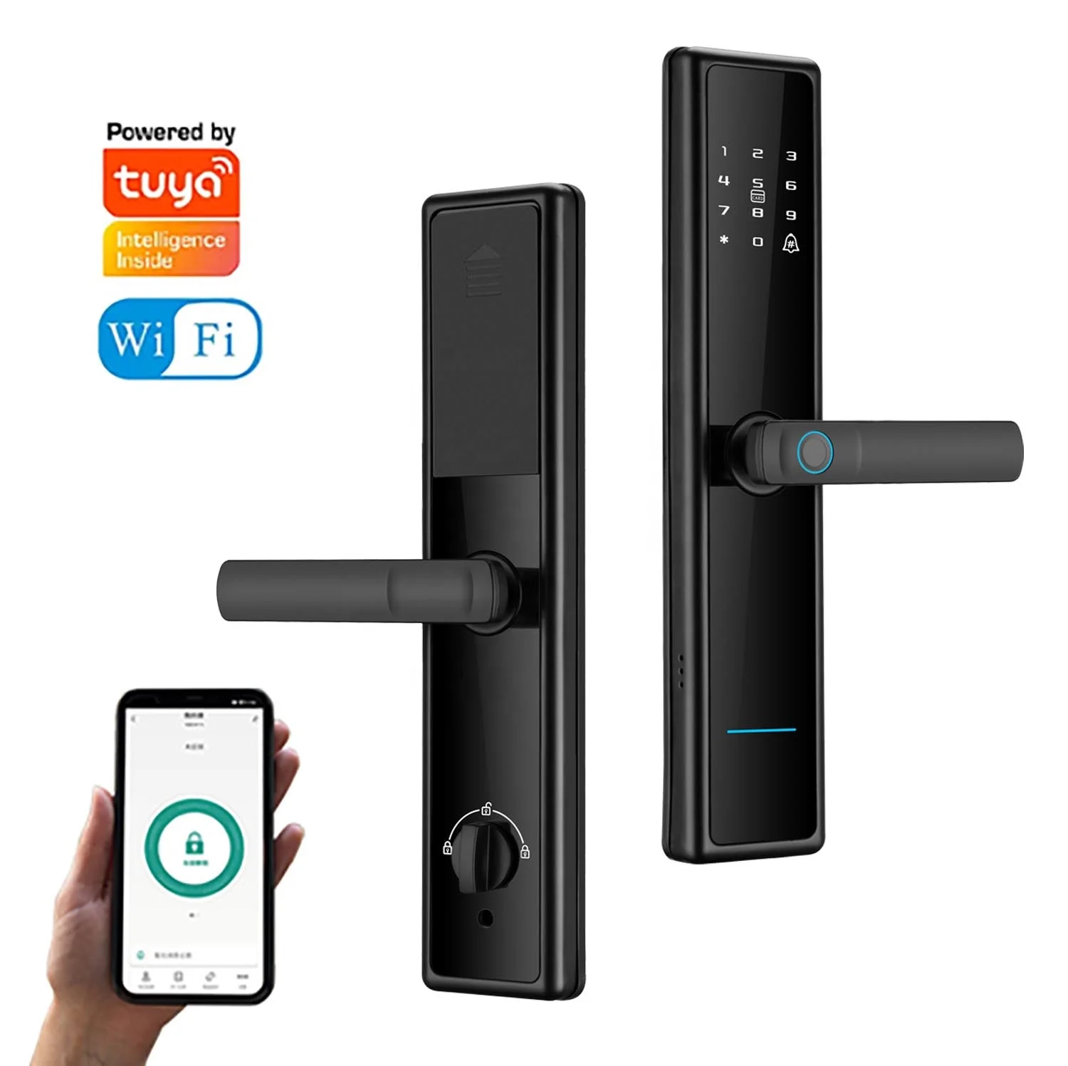 Smart Wall Switch-WiFi&Zigbee Lighting Control for Whole-House Automation,Advanced Electrical Wall-Mounted Smart Home Devices