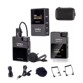 COMICA BoomX D D2 Wireless Mobile Microphone Condenser Recording Mic for Interview/YouTube /Live Stream/Conference/Podcast