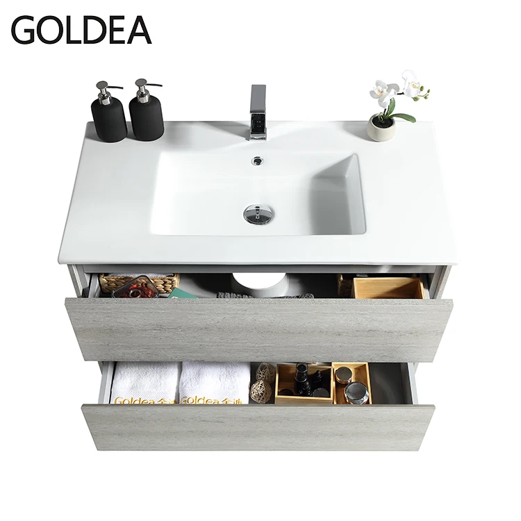 Недорогой шкаф для ванной комнаты в европейском стиле