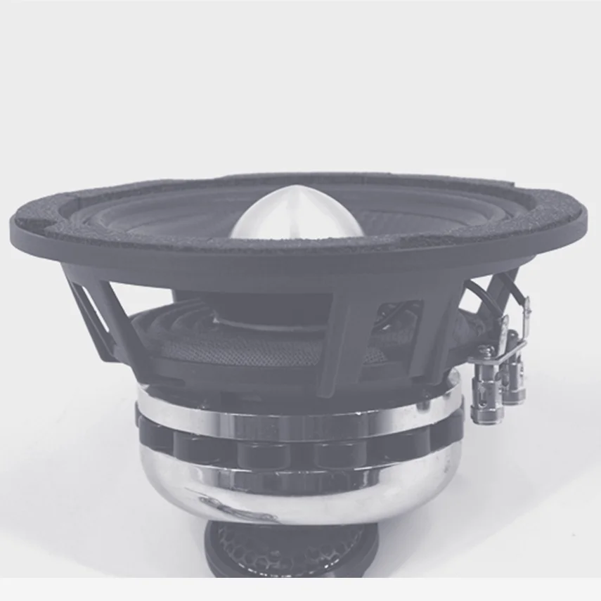 sistema de 6,5 pulgadas de rango medio de alta fidelidad 650-037 específico para coche con altavoz medio y tweeter de neodimio, sistema de componentes de 2 vías listo para usar