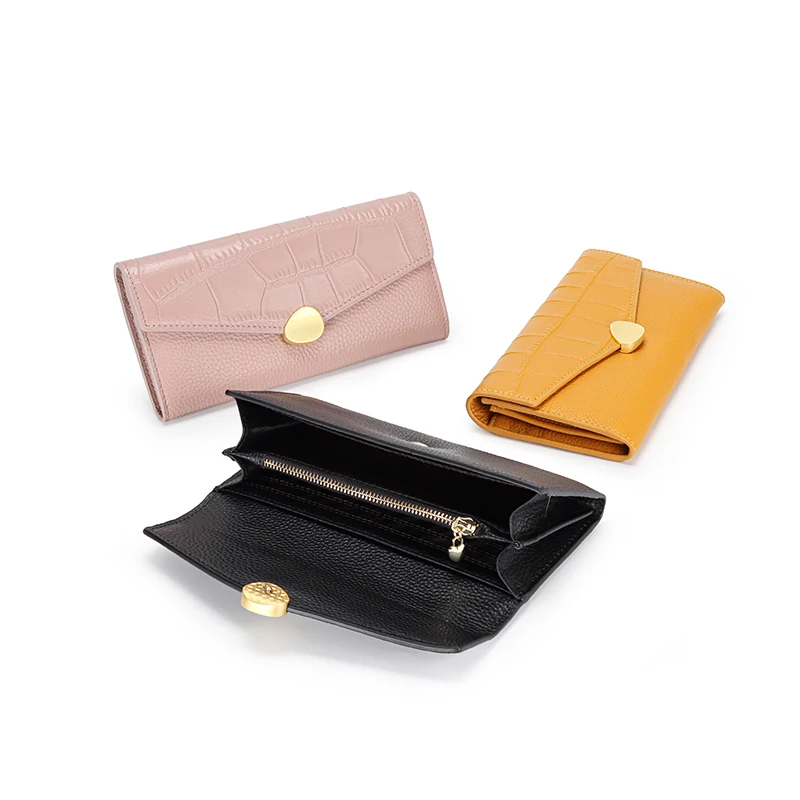 Womens Mulberry black Leather Folded Multi-Card Wallet