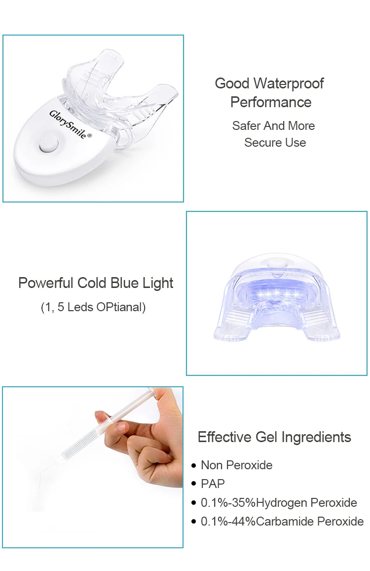 Wireless Professional At Home Teeth Whitening Teeth Whiten Led Kit Set