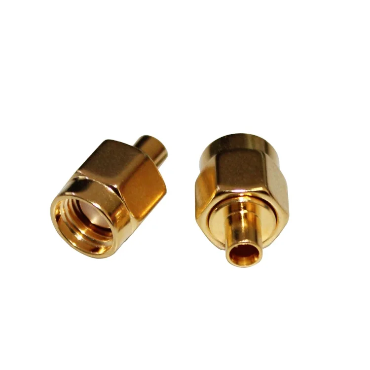 product top sale sma jb2 rf connector straight male sma coaxial connector for rg086 cable-1