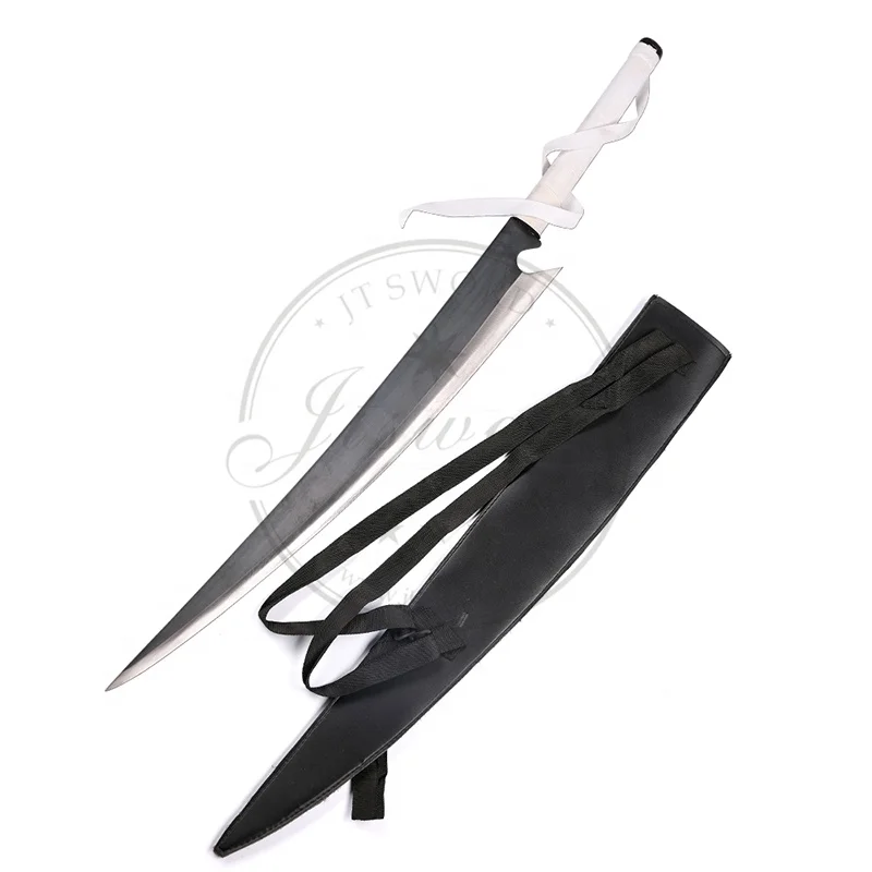 Cheap Carbon Steel Blade Bleach Ichigo Zangetsu Sword Buy Ichigo Sword Ninja Sword Bleach Cosplay Sword Product On Alibaba Com