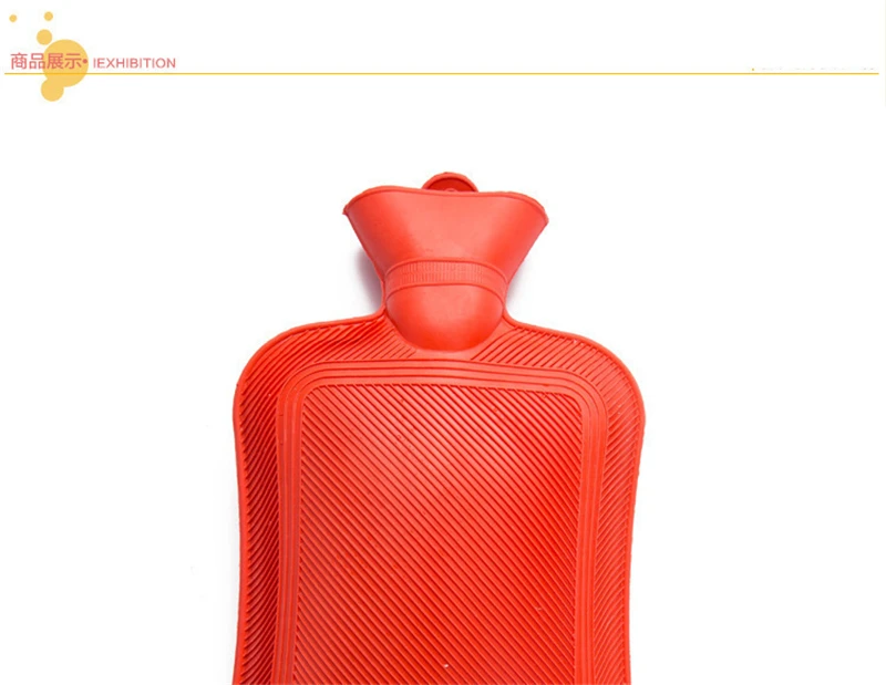 Классическая бутылка для горячей воды премиум-класса, обезболивающая зимняя теплая Расслабляющая толстая резиновая сумка для воды