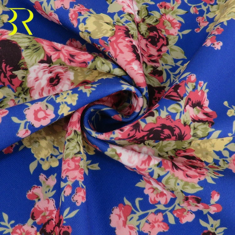 2021 оптовая продажа 95% T 5% SP полиэфирная пряжа с принтом NR Roma ткань для одежды