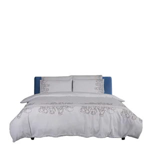 RANCHO Designer Embroidery Mattress Comforter Microfiber Comforter Sets Queen Size king Size Comforter Sets