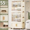 Armario de 55 cm de ancho con 1 armario plegable.