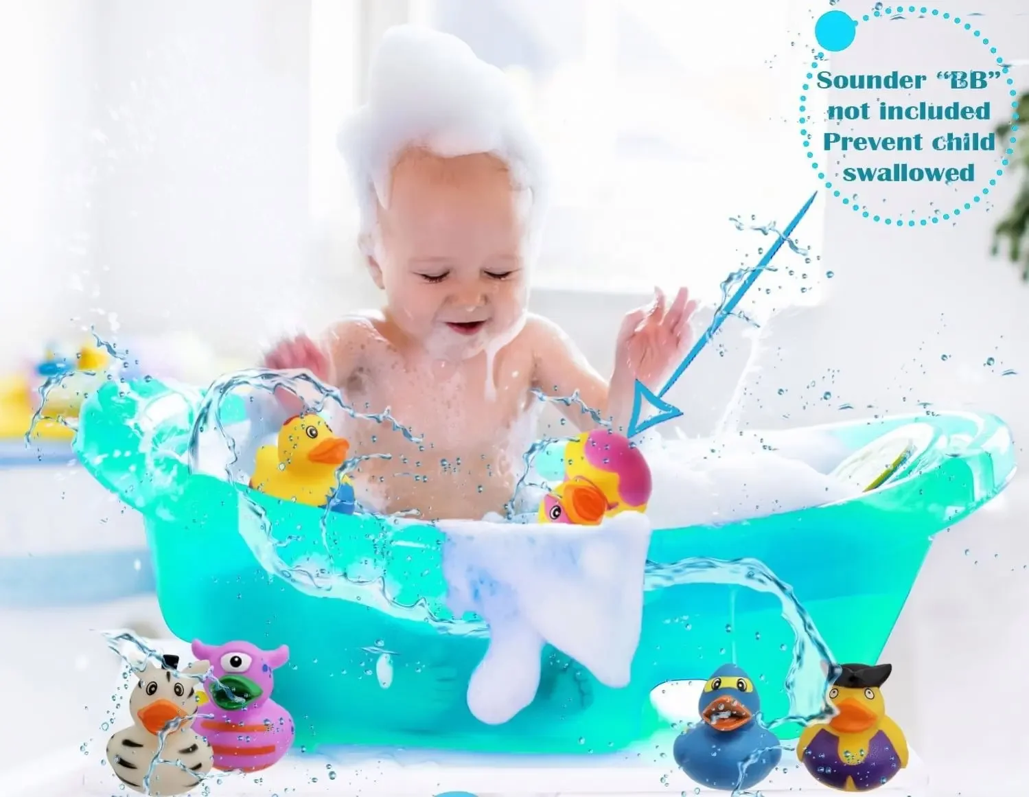 Promotional Unicorn Small Yellow PVC Rubber Ducks Race Assorted Bulk Float Bath Toys Squeaky Cow Boy Police Plastic Bathroom