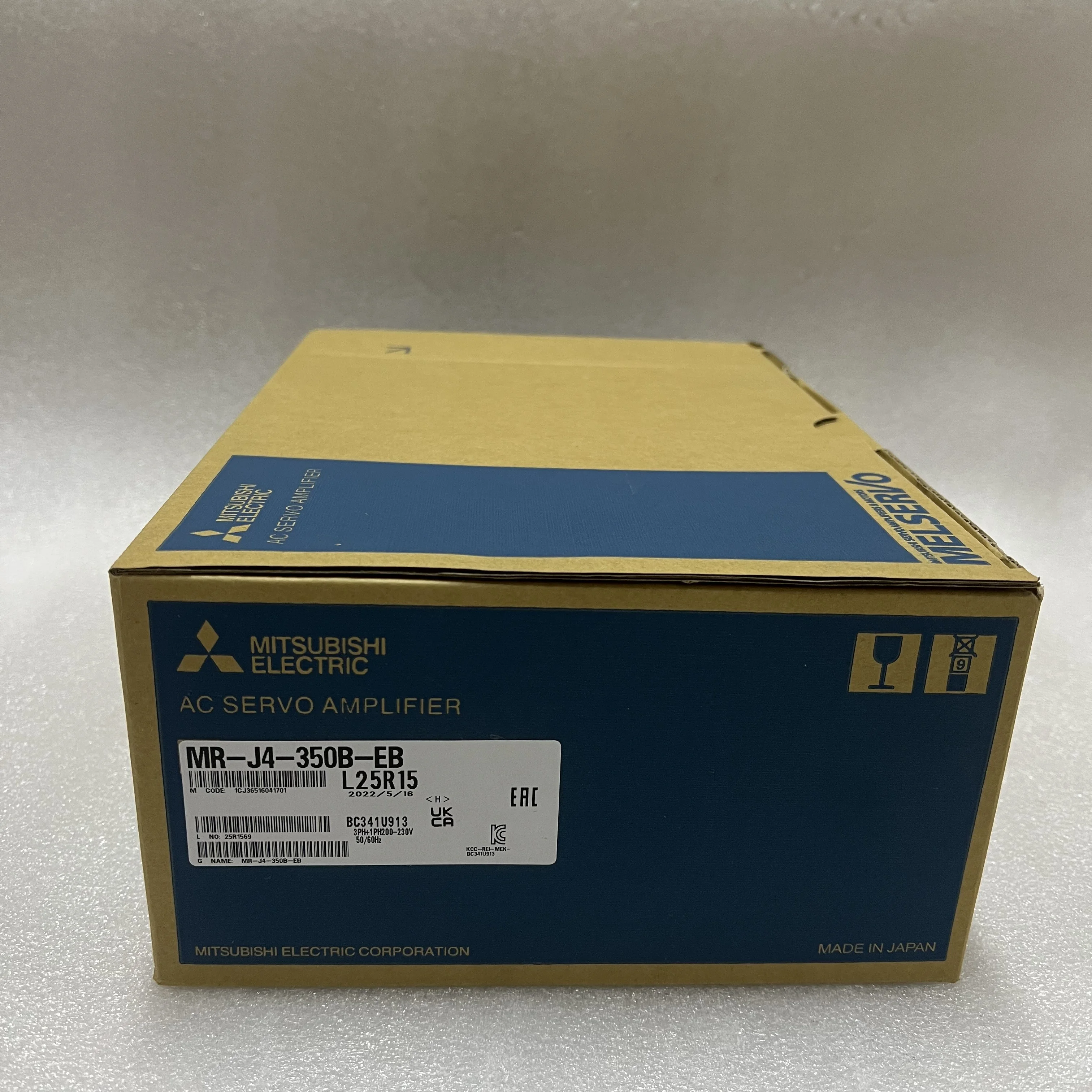 Mitsubishi AC servo amplifier MR-J4-350B-EB