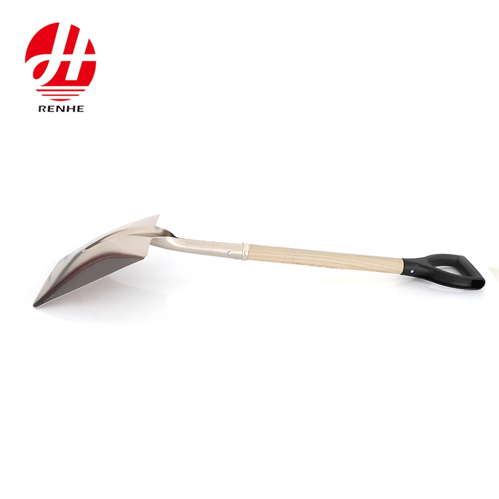 product hot sale  farm hand tools garden spade  wooden handle custom alunmiun shovel-3