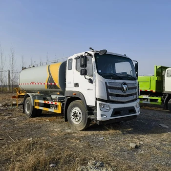 High end powerful large sprinkler truck, construction site dust suppression vehicle, garden greening maintenance sprinkler truck