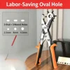 Oval-hole labor-saving model