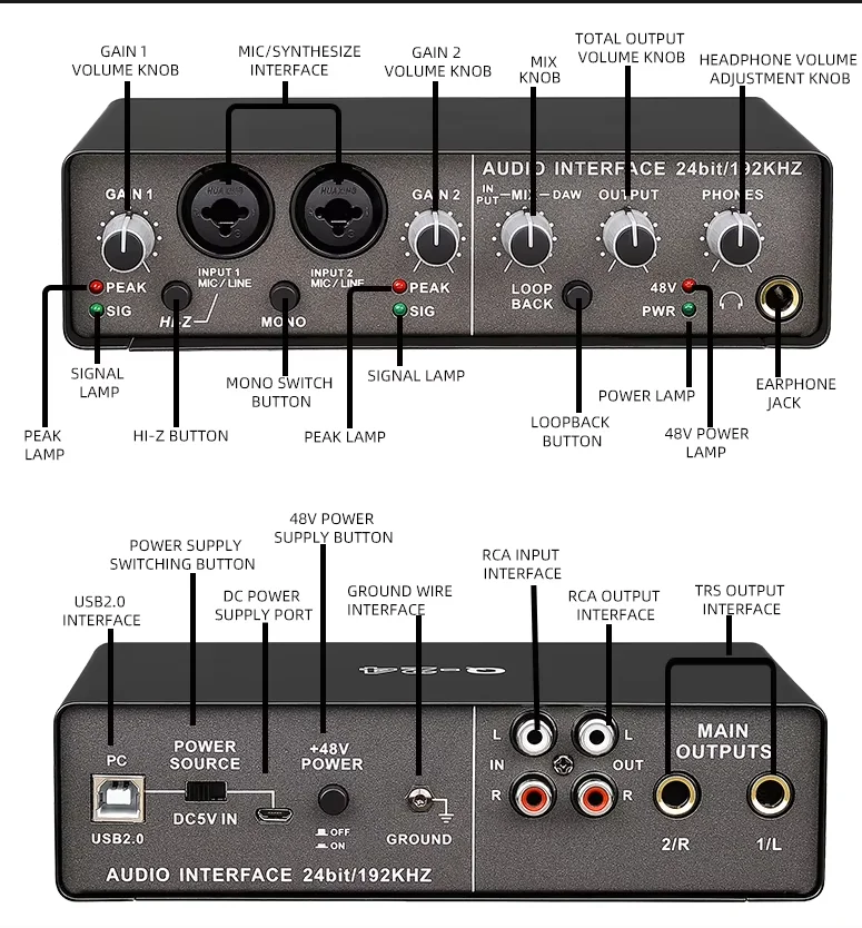 q24 audio interface